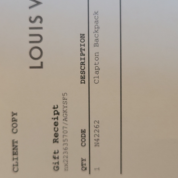 Louis Vuitton Clapton Backpack. Pink Damere print. - Picture 9 of 13